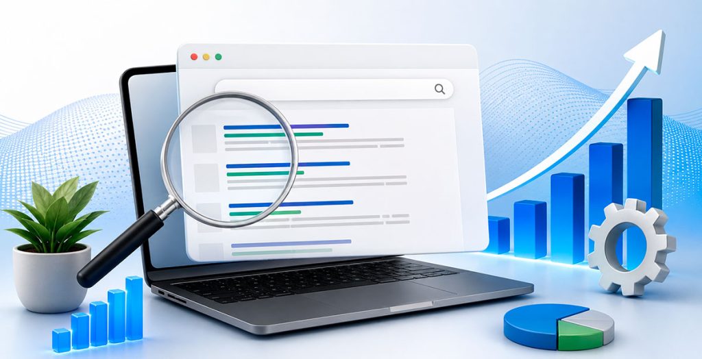 Sites Otimizados SEO e Criação de Sites - TLG Como ter meu site na busca orgânica do Google?